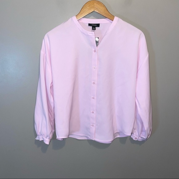 NWT Alfani Button Down Blouse - Picture 1 of 6